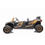 Elektrické autíčko Buggy ATV Racing UTV2000 Štvormiestne!!! Zlatá - 4 X 150W - 24V10Ah + 24V10Ah grátis